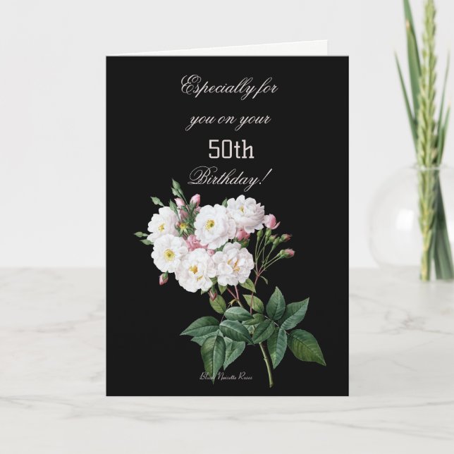 Especially For You On Your 50th Birthday Card (Front)