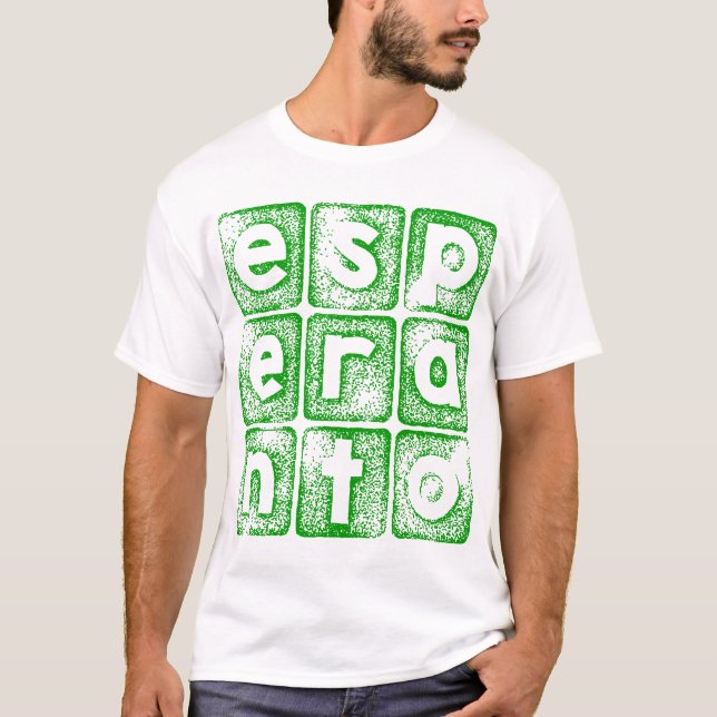 Esperanta t-emizo — Esperanto t-shirt (Front)