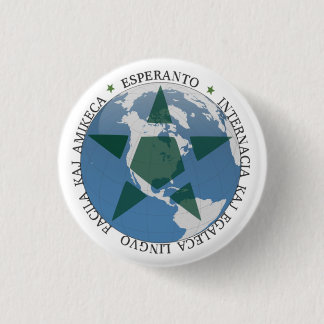 Esperanto 3 Cm Round Badge