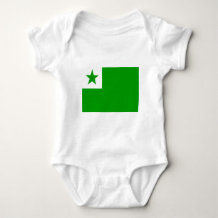 esperanto-Flag Baby Bodysuit