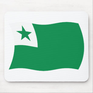 Esperanto Flag Mousepad