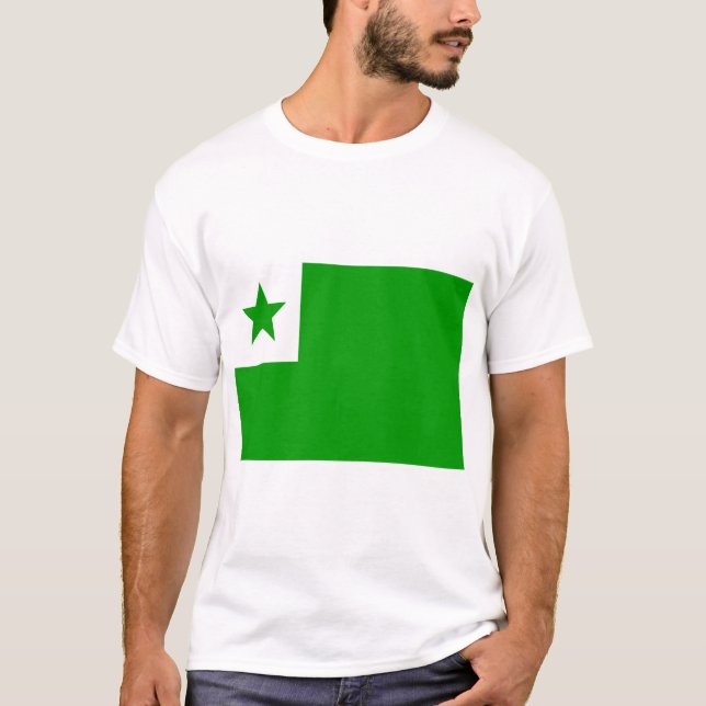 Esperanto Flag T-Shirt (Front)