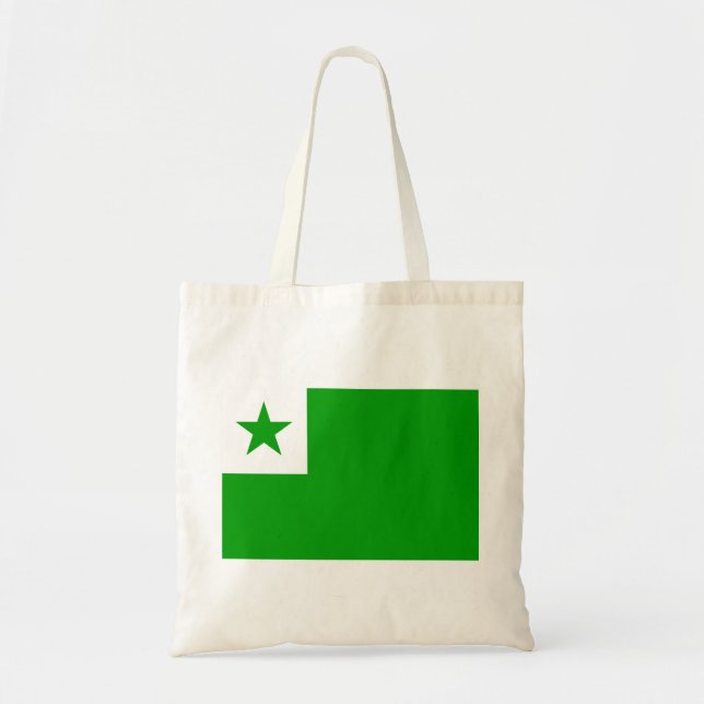 Esperanto Flag Tote Bag (Front)