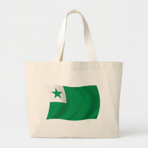 Esperanto Flag Tote Bag