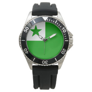 Esperanto Flag Watch