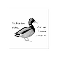 Esperanto: Mi fartas bone, ĉar mi havas anason.
