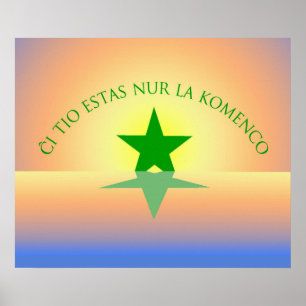 Esperanto: …nur la komenco Poster