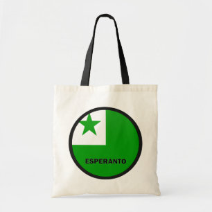 Esperanto Roundel quality Flag Tote Bag