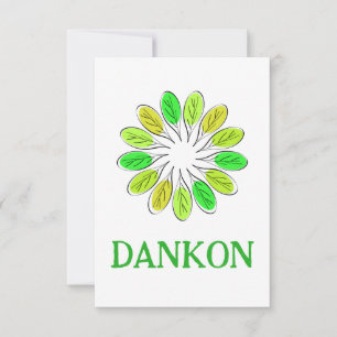 Esperanto thank you card