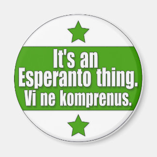 EsperantoThing Magnet