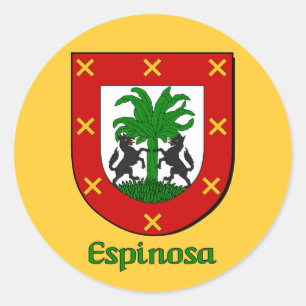 Espinosa Family Shield Stickers