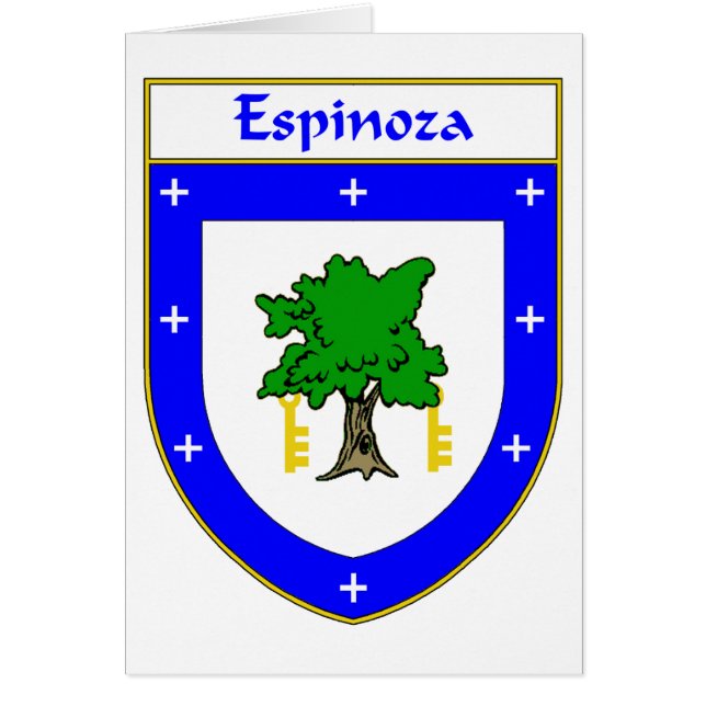 Espinoza Coat of Arms/Family Crest (Front)