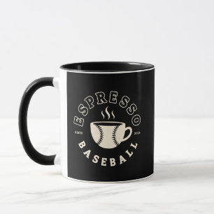 Espresso Baseball Retro Coffee & Tea Mug