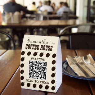 Espresso Brown Coffee Bean Pattern Cafe Branding