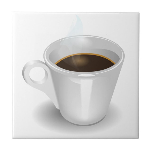 Espresso Ceramic Tile (Front)