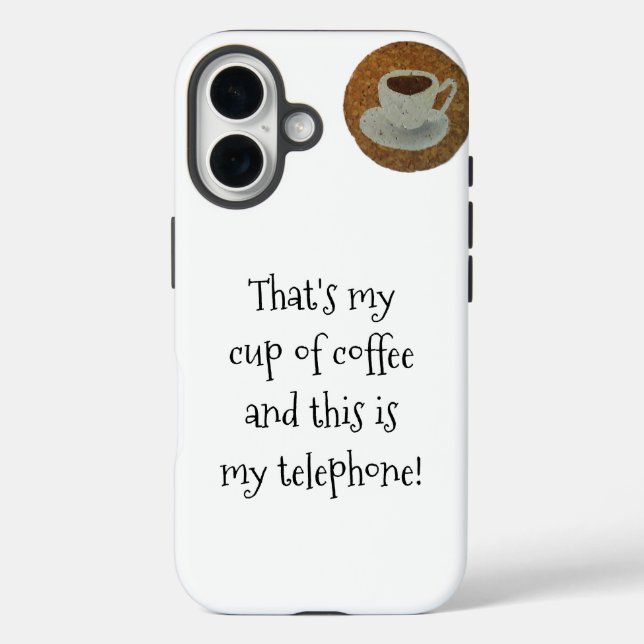 Espresso Coffee iPhone Case (Back)