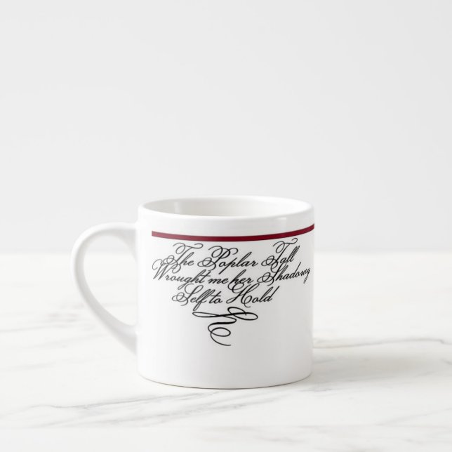 Espresso Cup - A Quote of Lanier (Left)