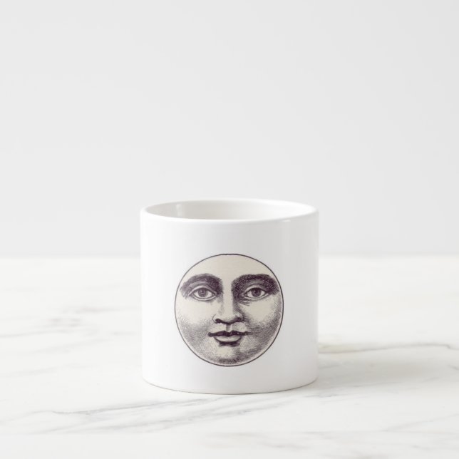 ESPRESSO CUP WITH FULL MOON (Front)