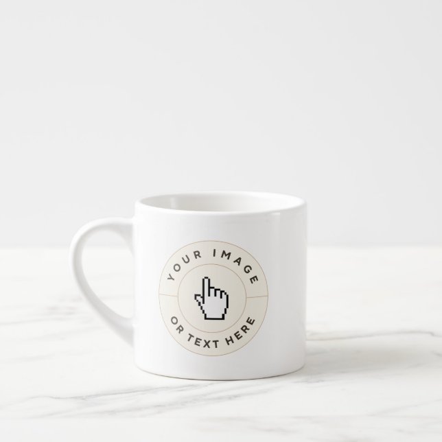 Espresso - Custom (add image/text) Espresso Cup (Left)