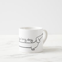 Espresso Dachshund Mug