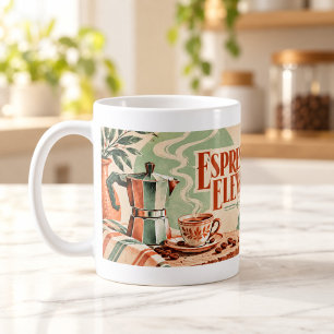 Espresso Elevato Italian Risograph Mug