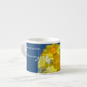 espresso getaway Mugs nature Daffodils custom