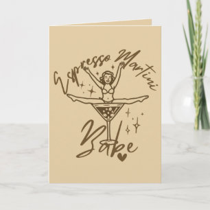 Espresso Martini Babe Card
