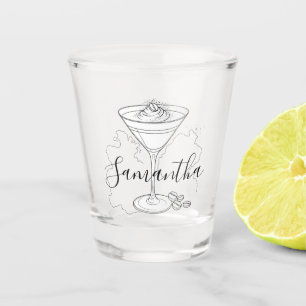 Espresso Martini Bachelorette Party Favours Shot Glass