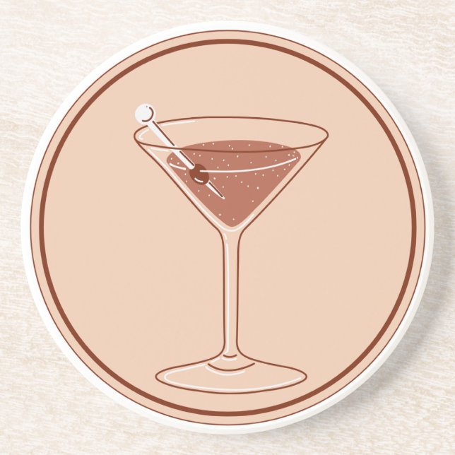 Espresso Martini Coaster (Front)