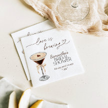 Espresso Martini Love Is Brewing Bridal Shower