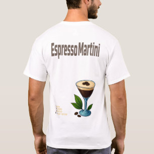 Espresso Martini T-Shirt – Bold Coffee Cocktail