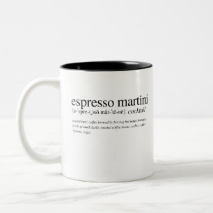 Espresso Martini Two-Tone Coffee Mug