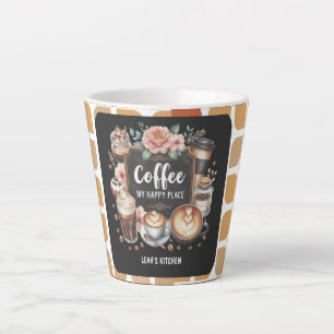 espresso mocha coffee my happy place latte mug