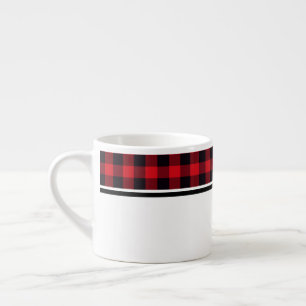 Espresso Mug-Buffalo Plaid Cup