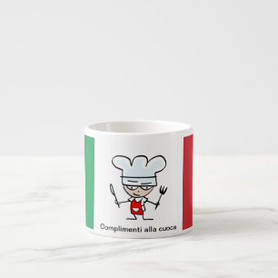 Espresso Mug gift - Compliments to the cook