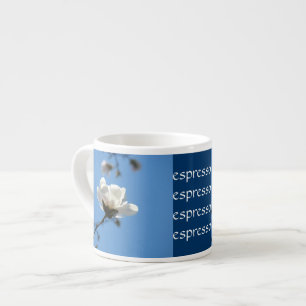 espresso mugs Blue Sky White Magnolia easter gifts