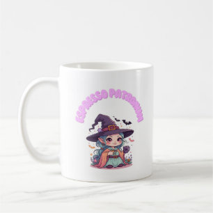 Espresso Patronum Witch Mug - Kawaii 11oz Ceramic 