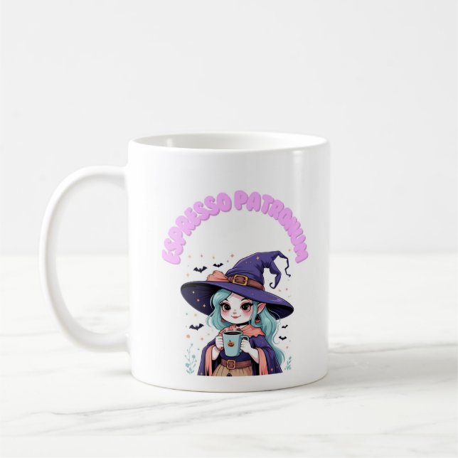 Espresso Patronum Witch Mug – Pastel Witch 11oz Ce (Left)