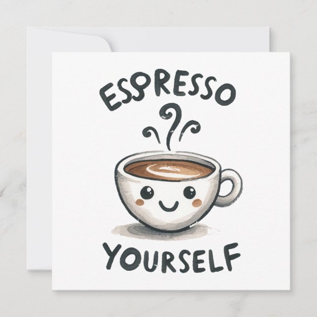 Espresso Yourself coffee (Front)