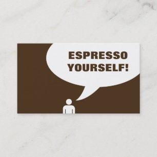 espresso yourself coffee punch card