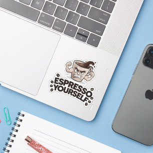 Espresso Yourself - Funny Coffee Lover Design