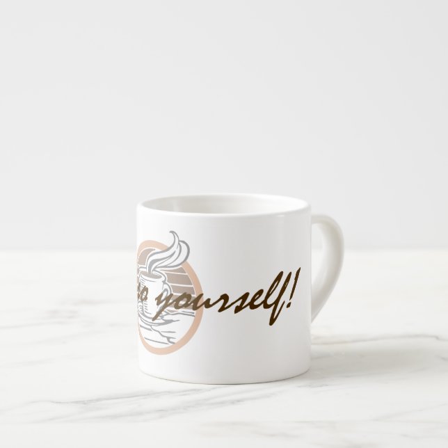 "Espresso yourself" Mug (Front Right)