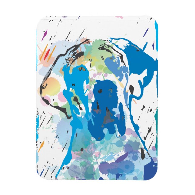 Esra Dogge auf Magnet (Vertical)