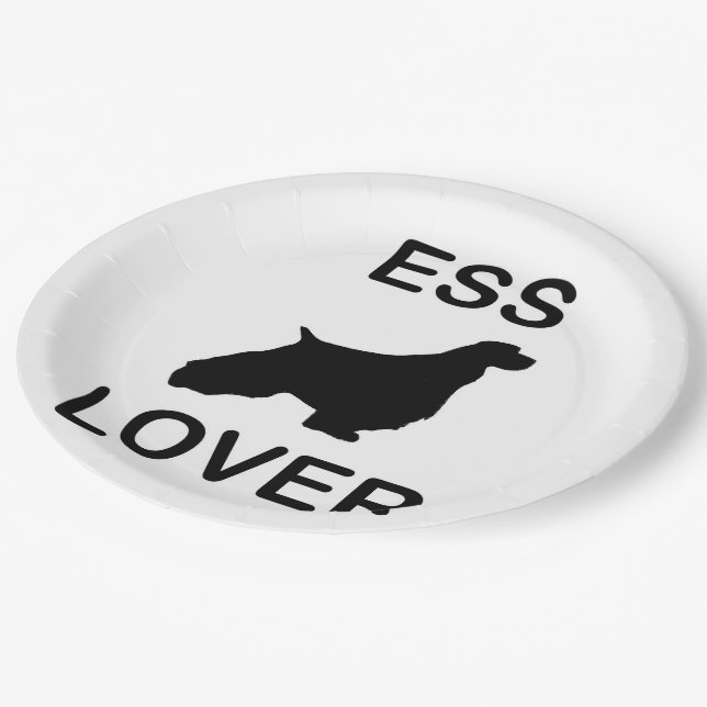 ess lover paper plate (Angled)