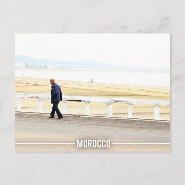 Essaouira Beach, Morocco Postcard (Front)