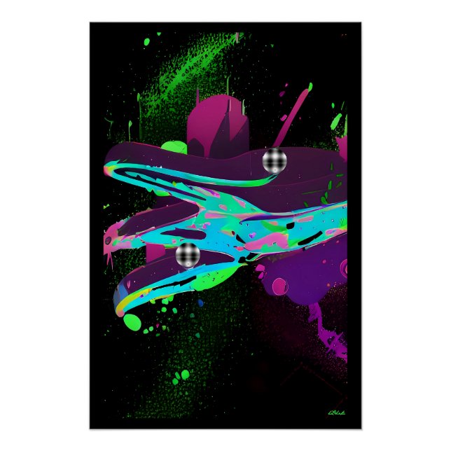 Esseloria - Ken Gauge Abstract Poster (Front)