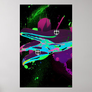 Esseloria - Ken Gauge Abstract Poster