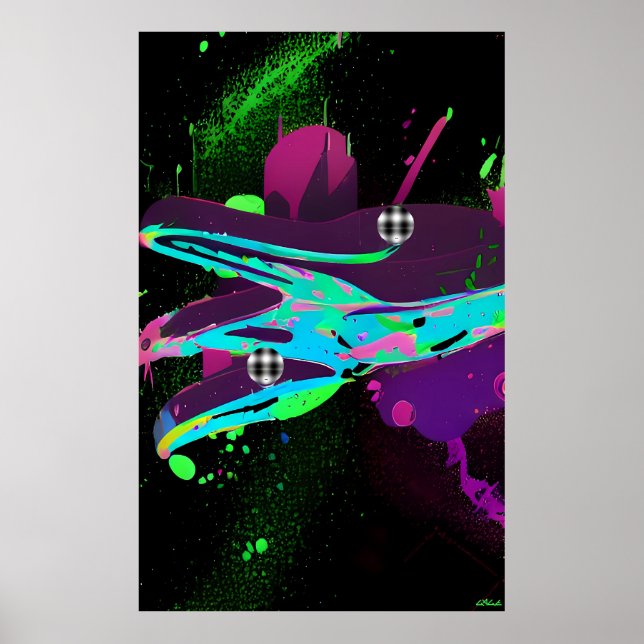 Esseloria - Ken Gauge Abstract Poster (Front)