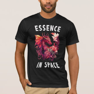 Essence In Space - White Text T-Shirt