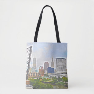 Essence of Cleveland OH Tote Bag